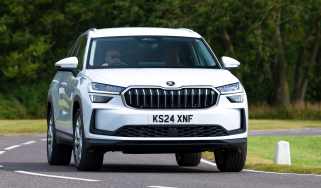 Skoda Kodiaq front 3/4 handling