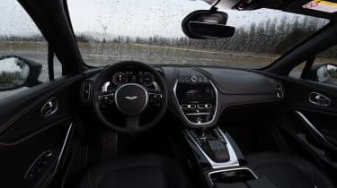 Aston Martin DBX prototype interior