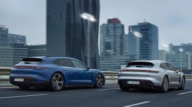2022 Porsche Taycan Sport Turismo estate - rear view