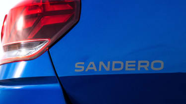 Dacia Sandero hatchback rear lights