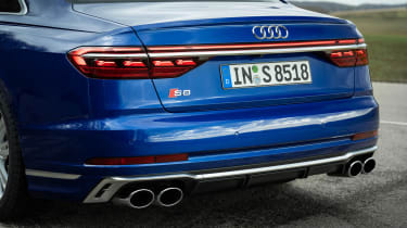 2022 Audi S8 rear end detail