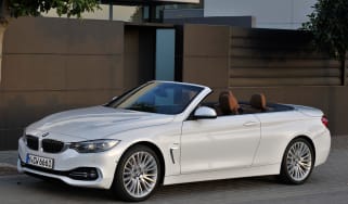 BMW 4 Series convertible front quarter static