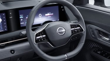 Nissan Ariya steering wheel