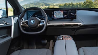 BMW iX SUV interior