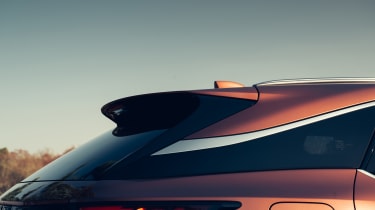 Lexus RX SUV rear spoiler