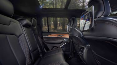 Jeep Grand Cherokee SUV rear seats