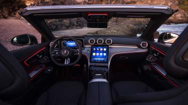 Mercedes CLE Cabriolet dashboard