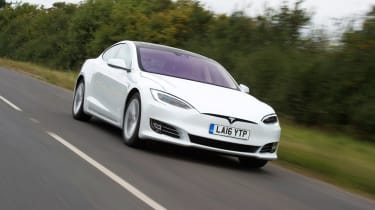 In &#039;Ludicrous+&#039; mode, the Tesla Model S covers the 0-60mph sprint in just 2.4 seconds