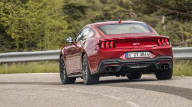 Ford Mustang rear driving