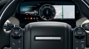 Land Rover Discovery Sport SUV digital instruments