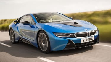 The motor in the i8 hybrid supercar has over a mile of copper wire