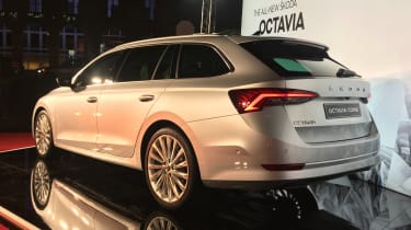 2020 Skoda Octavia estate - rear view