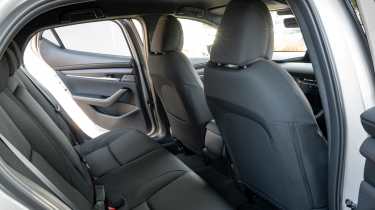 Mazda3 rear seats