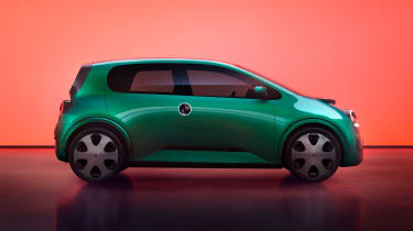 New Renault Twingo static side view