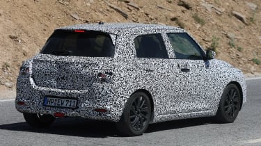 2023 Suzuki Swift - spy shot rear