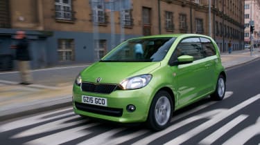 The Skoda Citigo is mechanically-identical to the VW up! and SEAT Mii, but a low price tag coupled with good customer satisfa