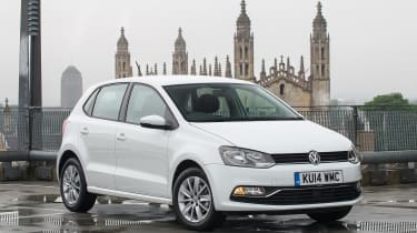 A subtle grille, sharp lines and neat design help the Polo look like a scaled-down Golf