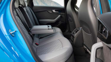 Audi S4 saloon rear seats