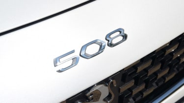 Peugeot 508 SW estate rear badge