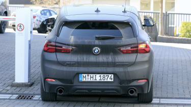 BMW X2 facelift rear view