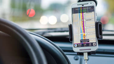 Where to legally mount a sat nav Carbuyer