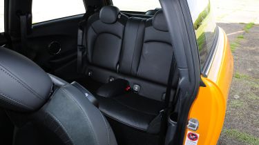 MINI hatchback rear seats