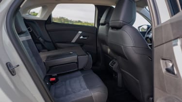 Citroen e-C4 X rear seats