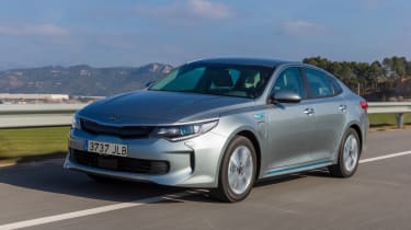 The Kia Optima plug-in hybrid is available as a saloon or Sportswagon estate