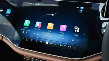 Mercedes E-Class Estate infotainment