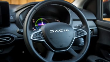 Dacia Jogger Hybrid steering wheel