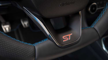 Ford Fiesta ST hatchback steering wheel