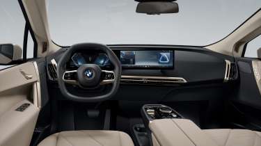 BMW iX dashboard