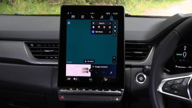 Renault Captur infotainment