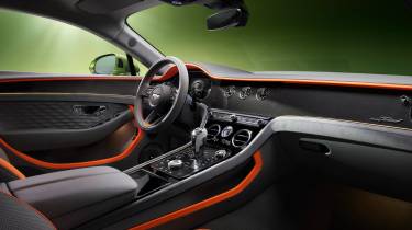 New Bentley Continental GT interior