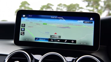 Mercedes GLC SUV infotainment navigation