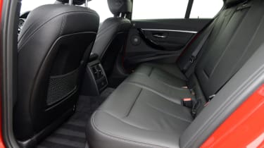 BMW 330e - rear seats