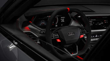 Audi e-tron GT steering wheel