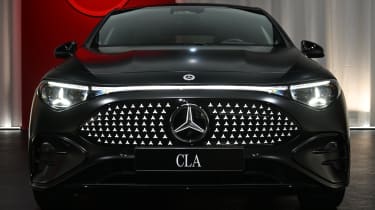 Mercedes CLA EV front