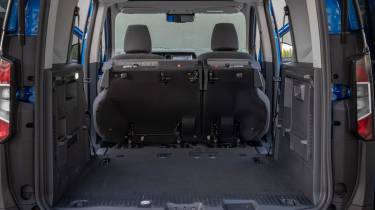 Ford Tourneo Courier seats flipped forward