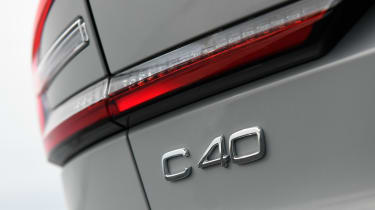 Volvo C40 Recharge 2023 rear badge