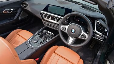 BMW Z4 UK interior