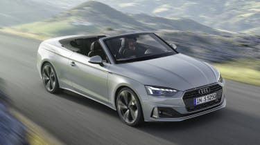Audi A5 Cabriolet driving
