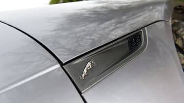 Jaguar F-Type coupe badge