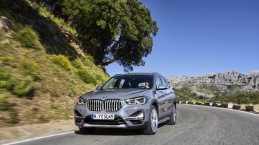 2019 BMW X1 SUV - front 3/4 dynamic