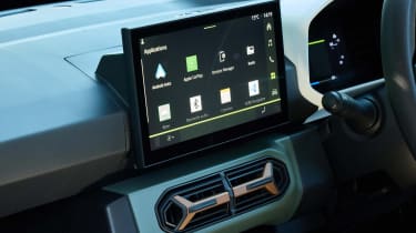 Dacia Spring UK infotainment