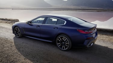 2022 BMW 8 Series Gran Coupe rear view