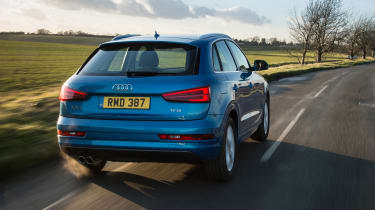 Petrol models include a 1.4 and 2.0-litre, along with a powerful 2.5-litre in the RS Q3 performance version