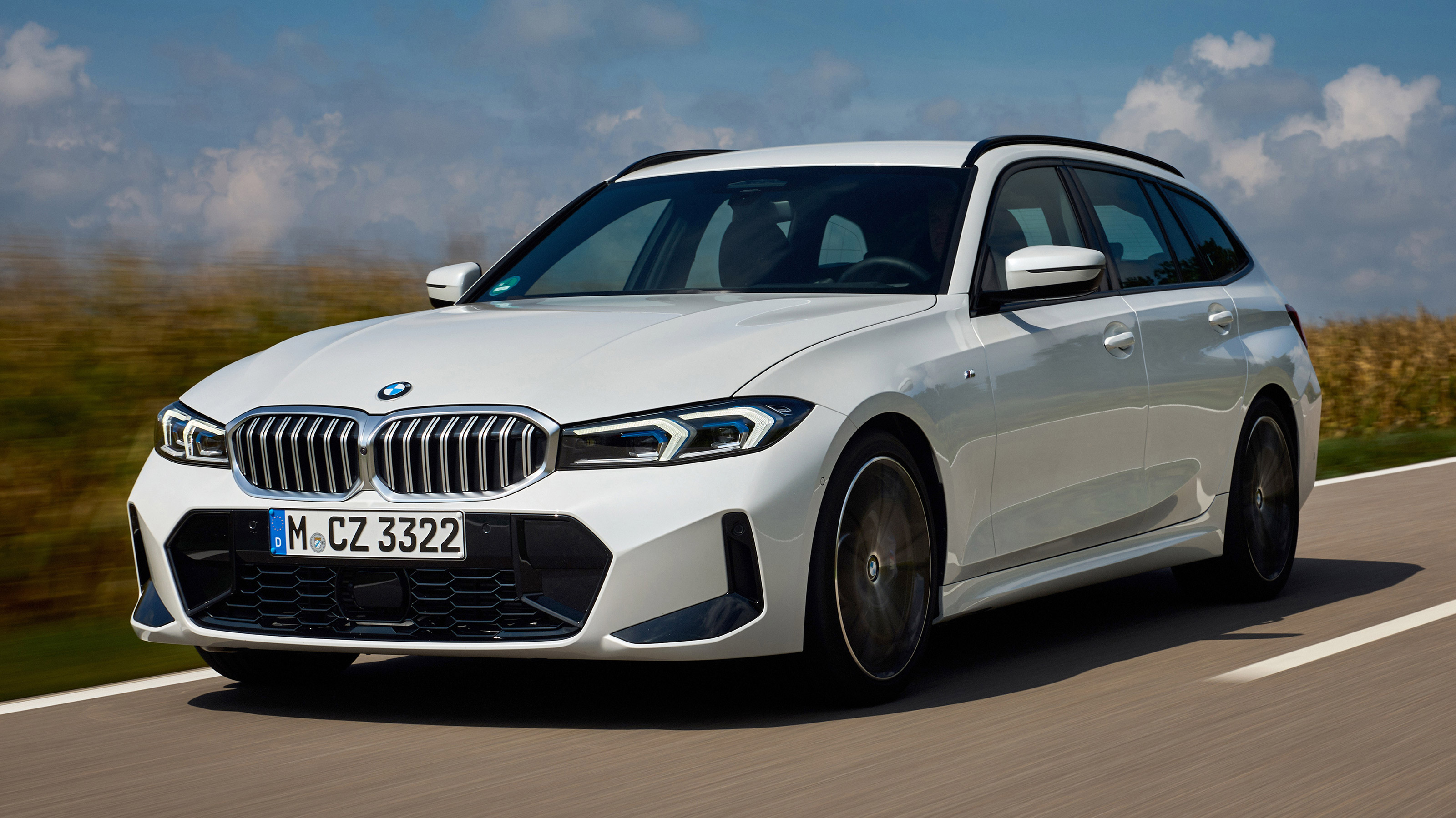 The new BMW 3 Series Sedan and the new BMW 3 Series Touring.