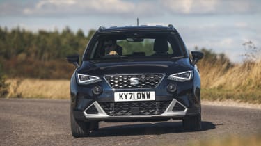 SEAT Arona SUV front driving