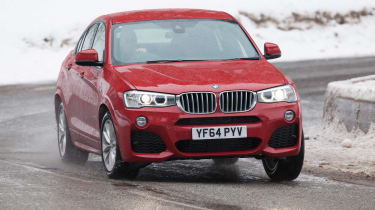 It can get the X4 from 0-62mph in 8.0 seconds and returns up to 55.4mpg